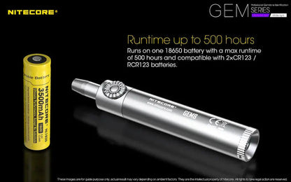Lampe Nitecore GEM10UV – 3000mW 365nm Ultraviolet  NYCTALOPE  