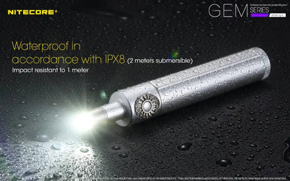 Lampe Nitecore GEM10UV – 3000mW 365nm Ultraviolet  NYCTALOPE  