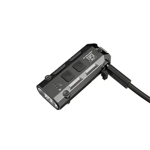 Lampe Porte-clés Nitecore TIP3 720 Lumens - 3 Températures de Couleur - Rechargeable USB-C  NYCTALOPE  