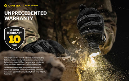 Lampe torche Armytek Viking Pro Max 5300 Lumens - Batterie 21700 Li-Ion 5000mAh - Portée de 355 mètres