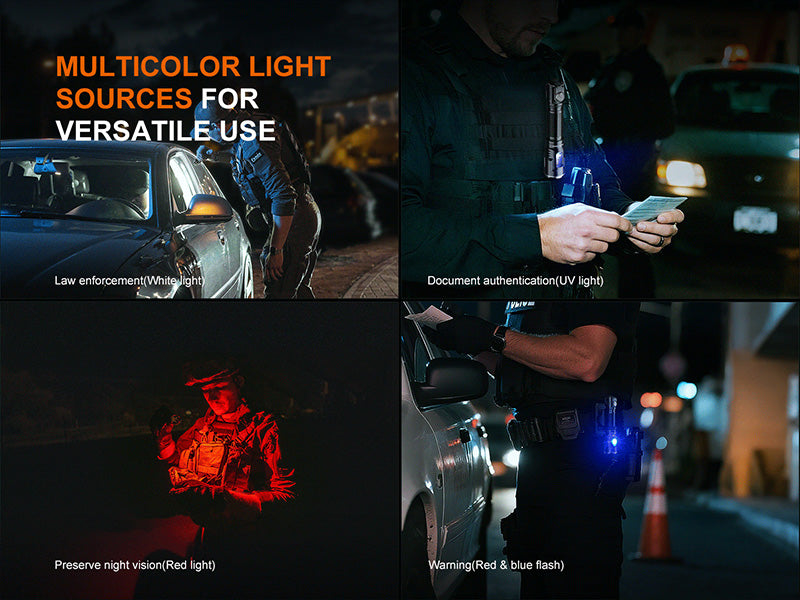 Lampe Tactique Fenix TK25R 3600 Lumens - Multi-sources LED - Rechargeable USB-C - IP68