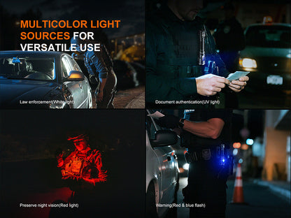 Lampe Tactique Fenix TK25R 3600 Lumens - Multi-sources LED - Rechargeable USB-C - IP68