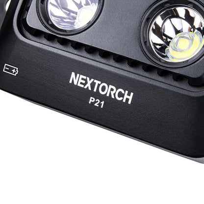 Lampe Tactique Nextorch P21 - 3000 Lumens - phare focalisable pour bouclier balistique  NYCTALOPE  