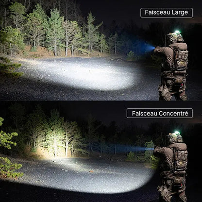 Lampe Tactique Olight Osight PL X 1200 Lumens - Double Faisceau - Rail Universel - Rechargeable USB-C  NYCTALOPE  