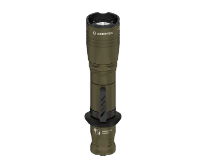 Lampe Torche Armytek Dobermann Pro OLIVE Magnet USB – 1400 Lumens - WARM  NYCTALOPE  