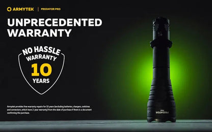 Lampe Torche Armytek Predator Pro Magnet USB – 1500/1400 Lumens - NYCTALOPE