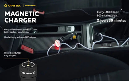 Lampe Torche Armytek Prime C1 PRO V4 Magnet USB – 1000/930 Lumens  NYCTALOPE  
