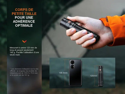 Lampe Torche Fenix E35R – 3100 Lumens - NYCTALOPE