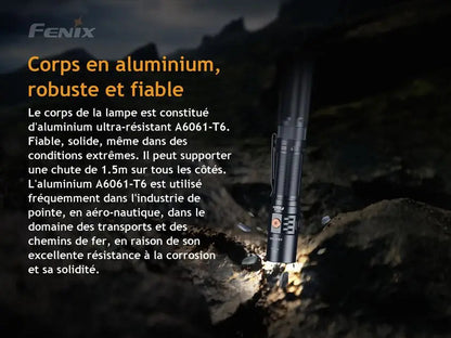 Lampe Torche Fenix LD32 UVC – 1200 Lumens – Désinfection UVC  NYCTALOPE  