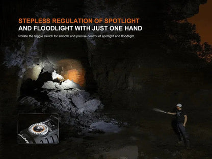 Lampe Torche Fenix LD45R - 2800 Lumens - Floodlight ou Spotlight  NYCTALOPE  