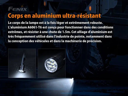 Lampe Torche Fenix LR35R – 10000 Lumens - Rechargeable  NYCTALOPE  