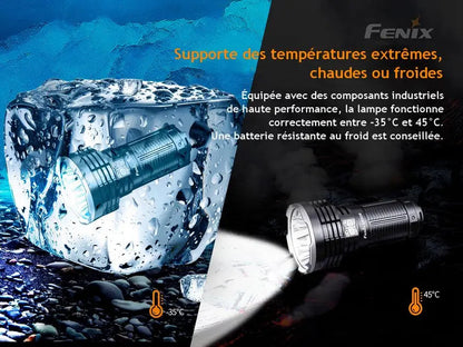 Lampe Torche Fenix LR50R – 12000 Lumens - Rechargeable - NYCTALOPE