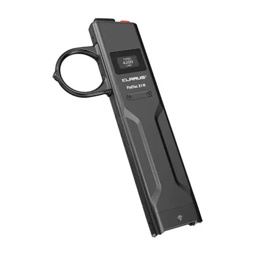 Lampe Torche FlatTac Klarus X1-K - 4200Lumens rechargeable USB-C - avec anneau tactique  NYCTALOPE  