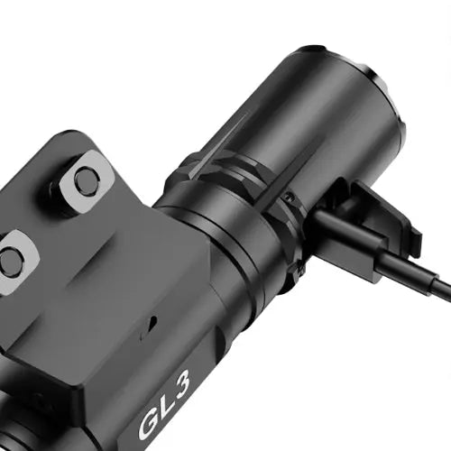 Lampe Torche Klarus GL3 - 2100 Lumens – Rechargeable + support M-LOK + Interrupteur déporté  NYCTALOPE  