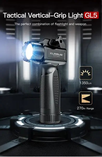 Lampe Torche Klarus GL5 - 1350 Lumens  NYCTALOPE  