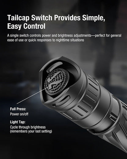 Lampe Torche Klarus P2 - 1000 Lumens – Lampe stylo EDC Rechargeable  NYCTALOPE  