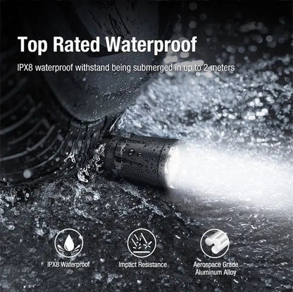 Lampe Torche Klarus XT11GT PRO V3 - 3300 Lumens tactique et rechargeable - NYCTALOPE