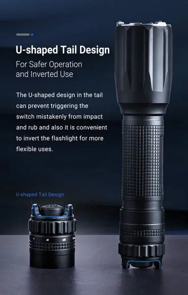 Lampe Torche Laser LEP Nextorch T10L - 520 Lumens rechargeable - Ultra longue portée  NYCTALOPE  
