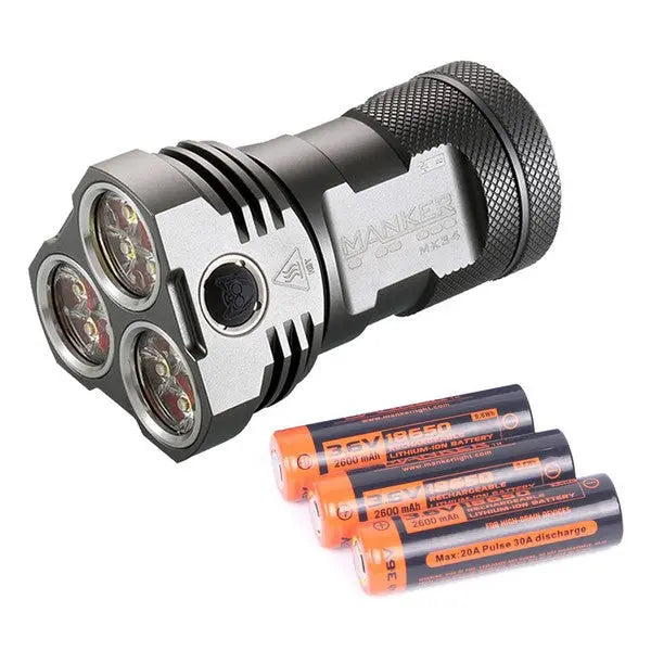 Lampe Torche Manker MK34 – 8000 Lumens - NYCTALOPE