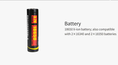 Lampe Torche MecArmy MOT10 – 900 Lumens - NYCTALOPE