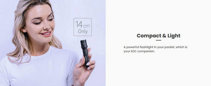 Lampe Torche Nextorch P8 - 1600 Lumens rechargeable  NYCTALOPE  