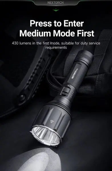 Lampe Torche Nextorch P82C - 2200 Lumens rechargeable - longue portée - NYCTALOPE