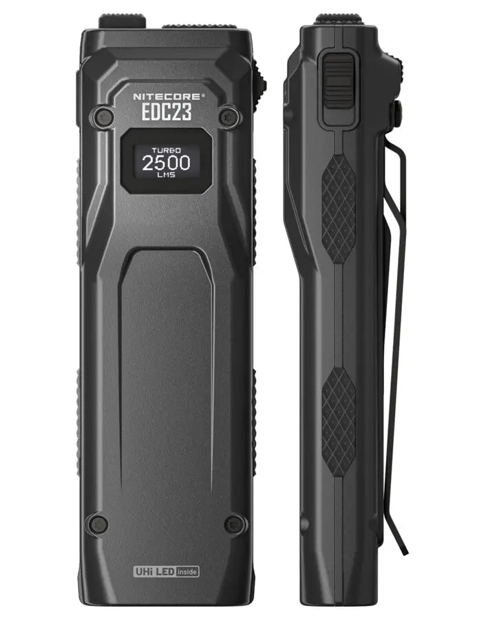 Lampe Torche Nitecore EDC23 - 2500 Lumens rechargeable  NYCTALOPE  