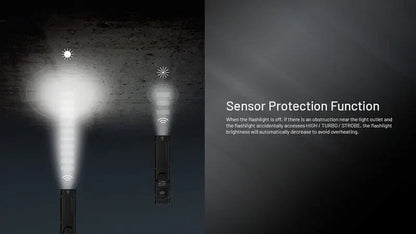 Lampe Torche Nitecore EDC27 UHi - 3100 Lumens rechargeable  NYCTALOPE  