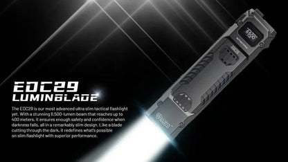 Lampe Torche Nitecore EDC29 – 6500 Lumens rechargeable  NYCTALOPE  