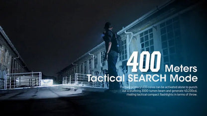Lampe Torche Nitecore EDC29 – 6500 Lumens rechargeable  NYCTALOPE  