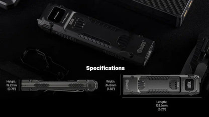 Lampe Torche Nitecore EDC29 – 6500 Lumens rechargeable  NYCTALOPE  