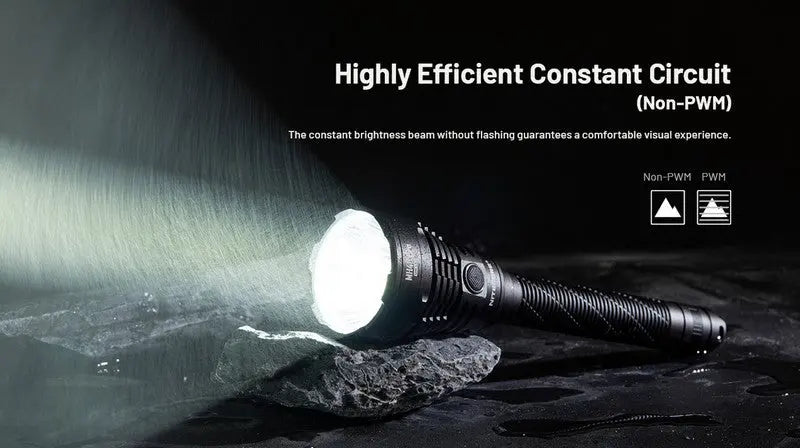 Lampe Torche Nitecore MH40 PRO - 3500 Lumens - Interrupteur sans fil  NYCTALOPE  