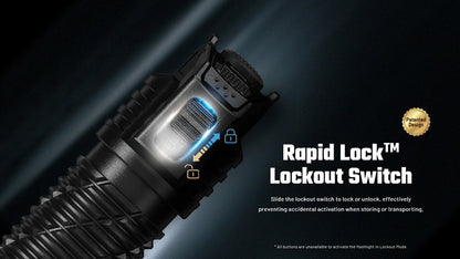 Lampe Torche Nitecore P17iX 5000 Lumens - Tactique Personnalisable - Batterie 21700 5500mAh - USB-C