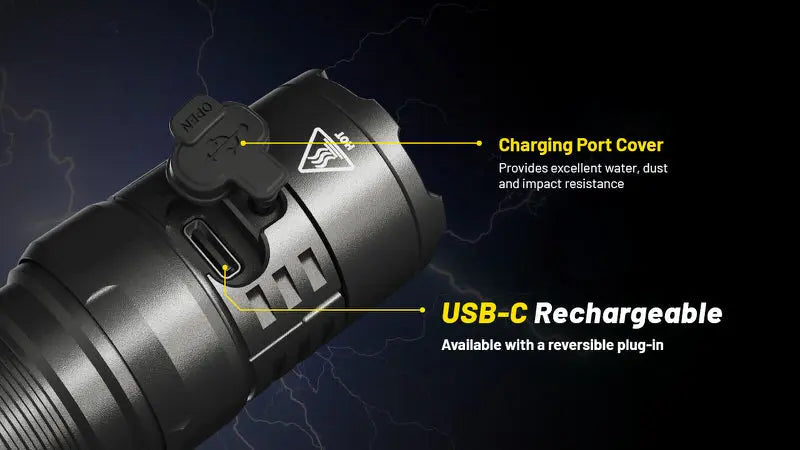 Lampe Torche Nitecore P23i – 3000 Lumens  NYCTALOPE  