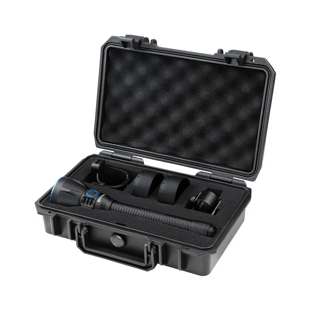 Lampe Torche Olight Javelot Turbo 2 KIT - 1800 Lumens rechargeable longue portée 1500 mètres - Noir - NYCTALOPE