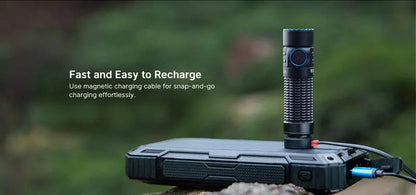 Lampe Torche Olight WARRIOR Nano - 1200 Lumens - EDC rechargeable  NYCTALOPE  