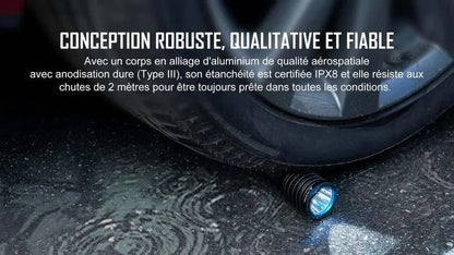 Lampe Torche Olight WARRIOR X 3 – 2500 Lumens  NYCTALOPE  