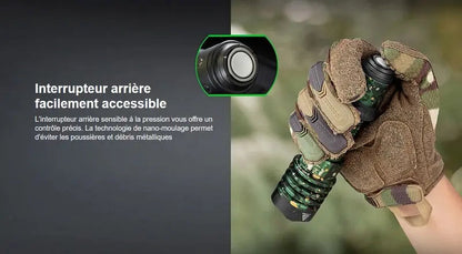 Lampe Torche Olight WARRIOR X4 - 2600 Lumens  NYCTALOPE  