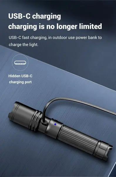 Lampe Torche Rechargeable Klarus A1 PRO – 1300 Lumens  NYCTALOPE  