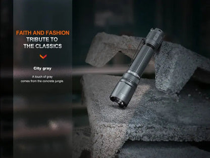 Lampe Torche Tactique Fenix TK20R UE Gris – 2800 Lumens - Rechargeable  NYCTALOPE  