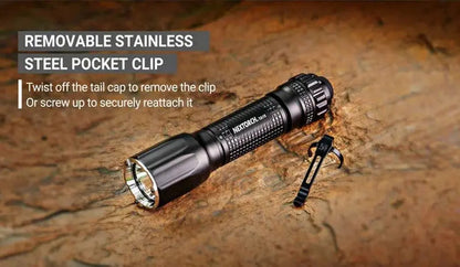 Lampe Torche Tactique Nextorch TA15 V2.0 - 700 Lumens One Step Strobe  NYCTALOPE  