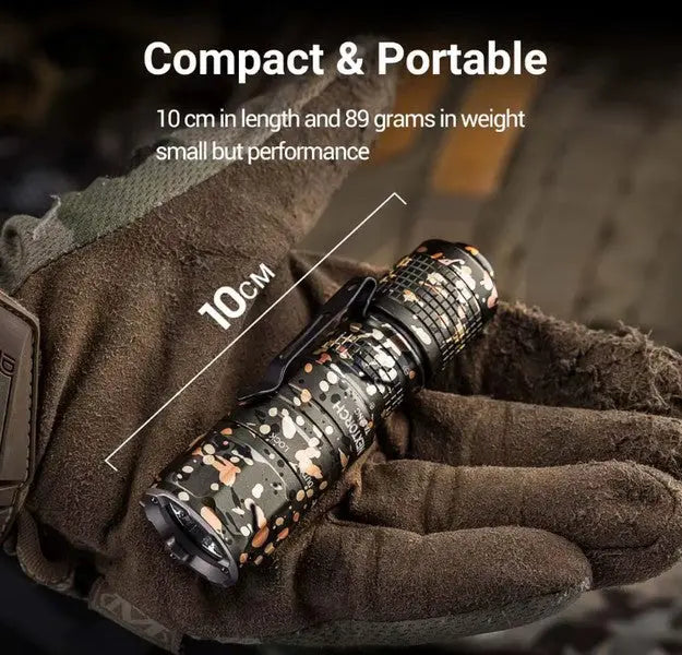 Lampe Torche Tactique Nextorch TA20NC - Camouflage - 1000 Lumens - NYCTALOPE