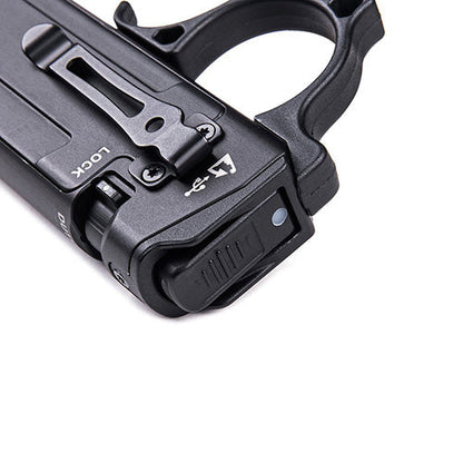 Lampe Torche Tactique Nextorch TA70 - 3500 Lumens - Ultra-compacte - Accès direct au Strobe  NYCTALOPE  