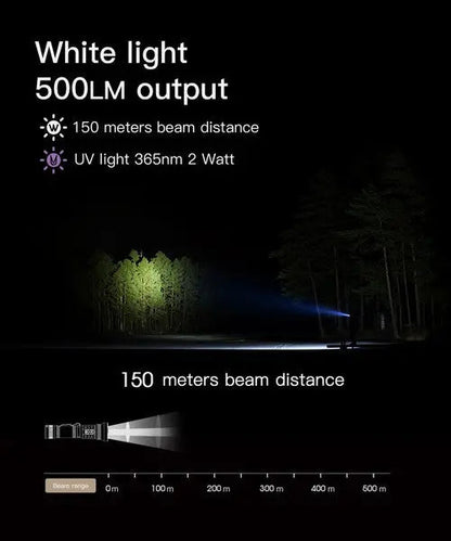 Lampe Torche UV Wuben P26 – 500 Lumens - NYCTALOPE