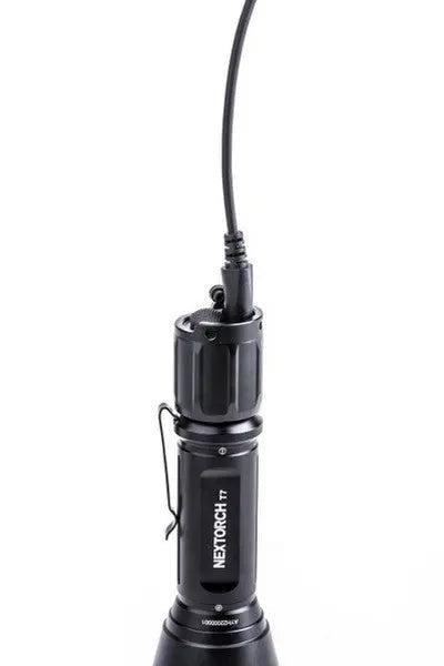 Lampe Torche tactique Nextorch T7 V2.0 SET - 1300 Lumens rechargeable - Kit chasse  NYCTALOPE  