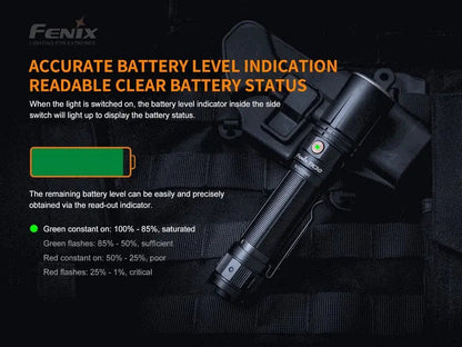 Lampe Torche tactique laser Fenix TK30 – 500 Lumens  NYCTALOPE  
