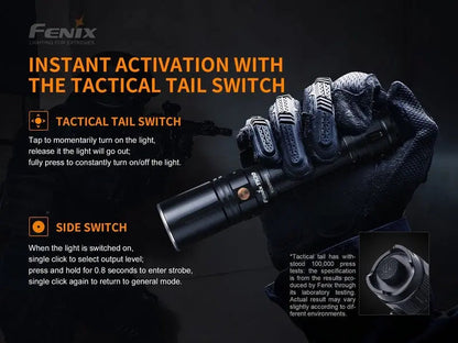 Lampe Torche tactique laser Fenix TK30 – 500 Lumens  NYCTALOPE  