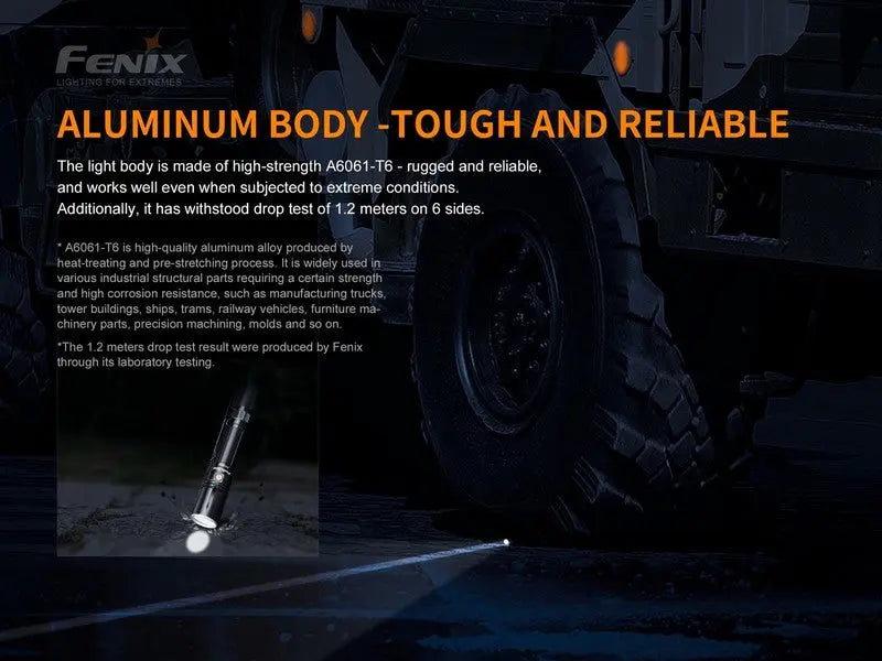 Lampe Torche tactique laser Fenix TK30 – 500 Lumens  NYCTALOPE  