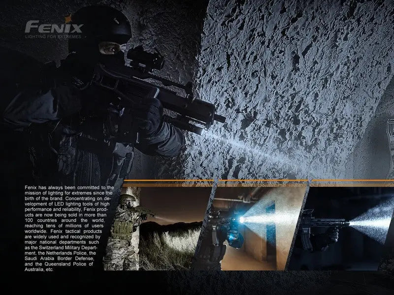 Lampe Torche tactique laser Fenix TK30 – 500 Lumens  NYCTALOPE  