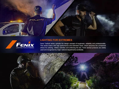 Lampe Torche tactique laser Fenix TK30R – 500 Lumens rechargeable USB-C  NYCTALOPE  